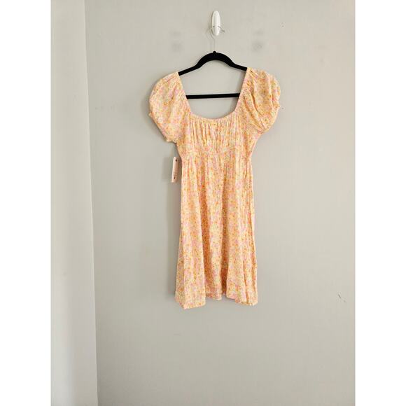 Billabong Floral Mini Dress XS NWT - Picture 7 of 7